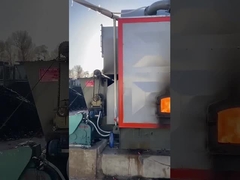 De volledig automatische biomassa stak de horizontale stoomketel van de kettingsbiomassa in brand