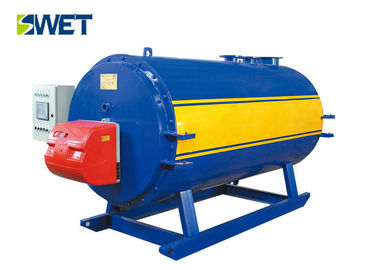 Double Drum Industrial Water Tube Boiler , Gas Fired Fuel Longitudinal Drum Boiler
