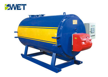 Double Drum Industrial Water Tube Boiler , Gas Fired Fuel Longitudinal Drum Boiler
