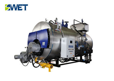 Gas Fired Industrial Steam Boiler 95.57 % High Thermal Efficiency